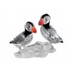 Swarovski Crystal Puffin Pair with Box