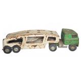 Pressed Steel Toy Truck and Trailer