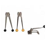 Vintage Metal Strapping Tool Lot