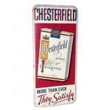 Chesterfield Metal Advertising Sign 4'x9'