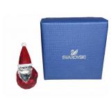 Swarovski Crystal Santa Figurine with Box