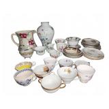 Fine China Vessels and Tableware