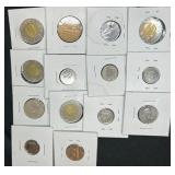 14 Canadian Coins