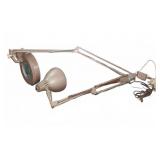Ledu 42' Tall Magnifier Lamp & 24' Tall light