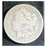 1897-O Morgan Silver Dollar