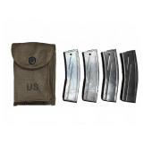 .30 Cal Magazine Pouch w/ 4 Magazines *NON-NYS*
