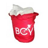 BCY Archery Netting in Red Carrier Bag
