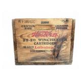 Western Cartridge Wood Ammunition Box 10"x9.5"x8"