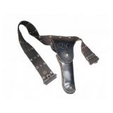 U.S. Leather Holster with Canvas Belt