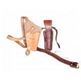 Leather Gun Holsters with Belt