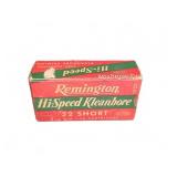 Remington .22 Short Hi-Speed Kleanbore Ammo