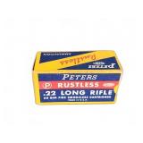 Peters Rustless .22 Long Rifle Box (50 Rounds