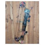 Winchester Thunderbolt Compound Bow with Arrows