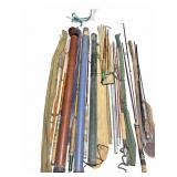 7 Fly Rods, Some Marked, Some Unmarked