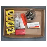 Reloading Supplies and Brass Components Lot