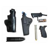 Firearm Grips, Holsters, and Components Lot
