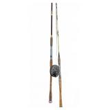 Morsco 54" and 100" Fishing Rods with Reel
