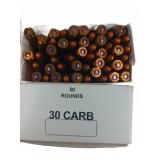 100 Rounds .30 Carbine Ammunition (2 Boxes)