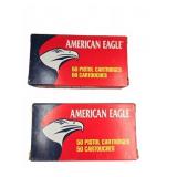 American Eagle .380 Auto 95gr Ammo, 50/Box