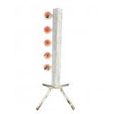Steel Reset Shooting Target Stand, 34" Tall