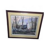 April in the Ozarks Signed Print by Mel Steffes