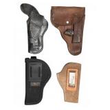 (4) .380 Holsters Grouping, Mixed Brands/Styles