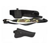 Gun Holster, Camouflage Sling, and Belt Set