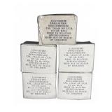 5 Boxes 7.62x39mm HP LCB Centerfire Ammo (100 Rds)