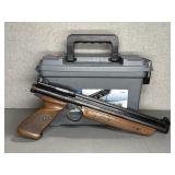 Crosman Model 1377 .177 Cal Air Pistol, Ammo Crate