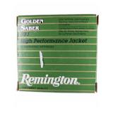 Remington 38 Special +P Golden Saber Ammo, 25 Rds