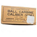 97 Rounds .30 M1 Carbine Ammo Hansen PMC