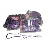 300+ Purple Nylon Lanyards with Clips