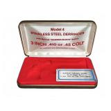 Stainless Steel Derringer Display Case by American