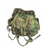 Military Woodland Camouflage Backpack