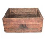 Remington Wood Ammunition Crate