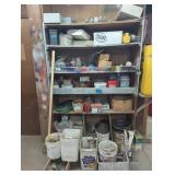 Contents of Shelving Unit - Tools and Hardware