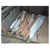 4 Wooden Frame Canvas Cots