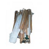 Wood and Canvas Folding Cots Lot of 4