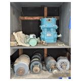 Industrial Motors and Pump Assortment, None Tested