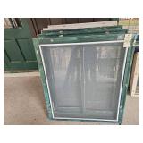 5 Framed Windows 37.5" x 44.5"