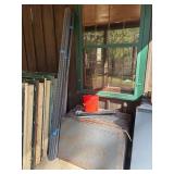 Steel Shelving System Components Lot