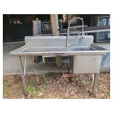Stainless Steel Commercial Sink Table