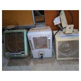 3 Electric Space Heaters