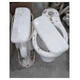 Ceramic Toilet Bowls with Tank Tops