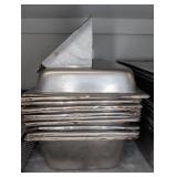 10 Aluminum Food Pans, 21" x 12.75" x 6"