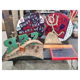 Boy Scouts Camp Handcrafted Awards Lot
