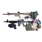 Airsoft Gear Set with CM16 AEG and Accessories