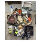 Work Gloves and Safety Gear Lot