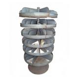 Lyon Steel Rotating Bin Organizer 34" x 66"