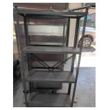Metal Industrial Storage Shelving Unit 30x12x59"
